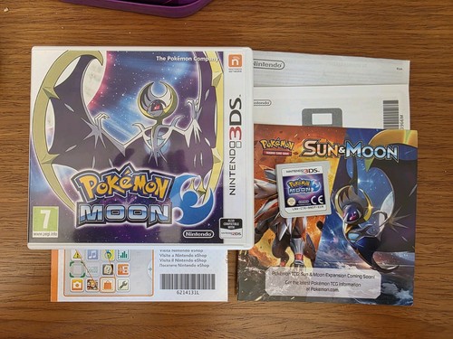 Pokemon moon 3ds - moon, complete