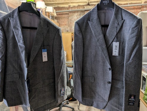 Pair mens suit jackets - , by