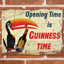 GUINNESS OPENING TIME Metal