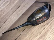 Vintage Braime of Leeds oil can  (Push button pump and loop lock) 32cm long