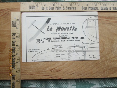 Towline glider mouette - la,