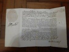King George II document 1749