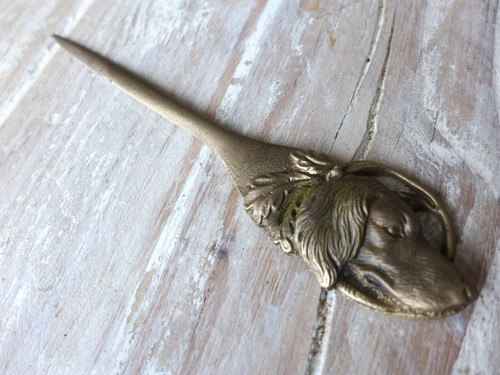 Vintage metal brass - metal,