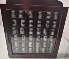 Wooden Hanging Thimble Display