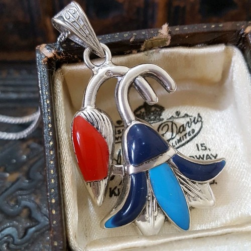 Vintage solid silver necklace - vintage,