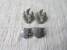 2 X OLD POLICE LAPEL / COLLAR