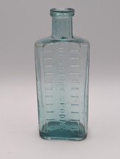 Nice Victorian Ice Blue Dessert Spoons Medicine Bottle- 12cm