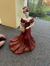 Coalport Ladies of Fashion JENNY Signed by Artist Jack Glynn Mint Condition  