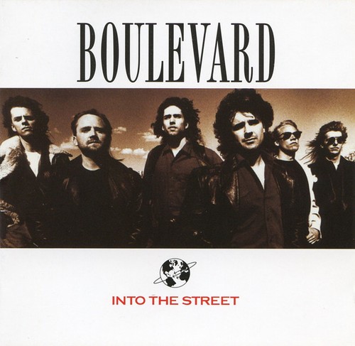 Boulevard into the street - boulevard,