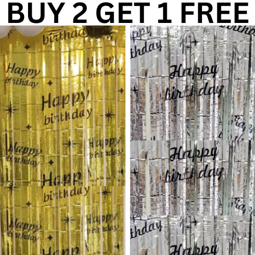 Foil fringe shimmer - foil,