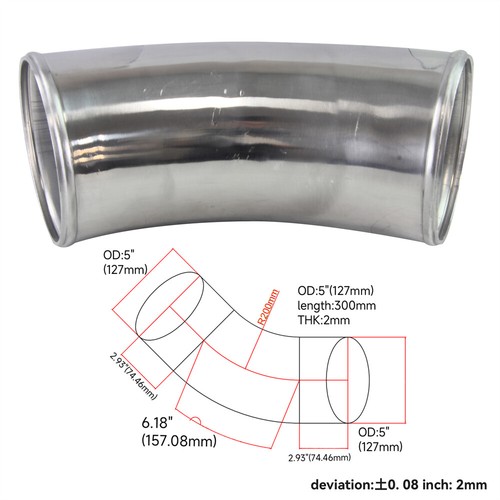 Degree 127mm inch - 127mm, 5"