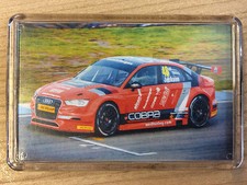 BTCC AMD Tuning Milltek ~ VW Golf / Focus / Audi S3 ~ Fridge Magnet / Mini Frame