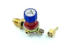 Adjustable Propane Gas Regulator 500 - 4000 mbar With 3/8" L H Nut and Stem 