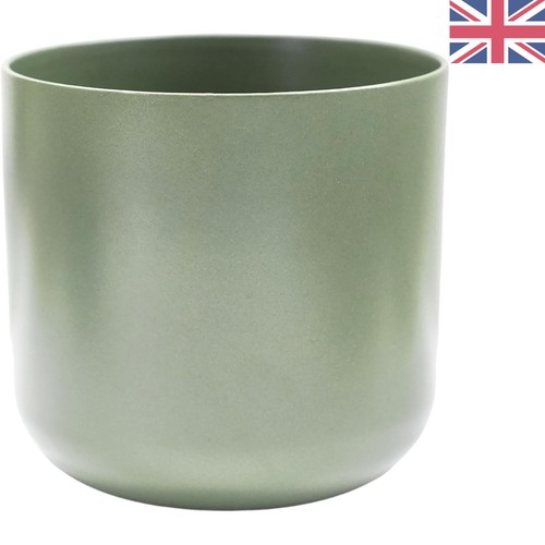 Elegant sage ceramic planter - elegant,