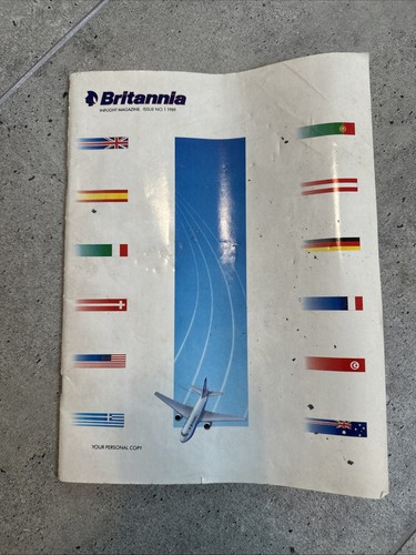 Britannia airways vintage - britannia,