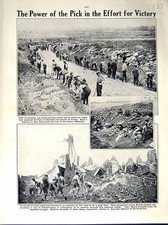 Original Old Antique Print