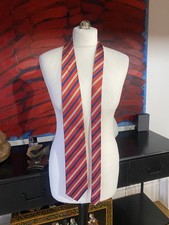 Gui Laroque 100% Silk Tie Red