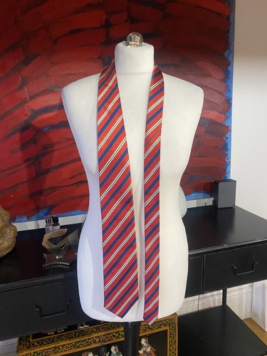 Gui laroque 100 silk tie - tie, red