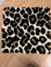 Handcrafted Latch Hook Cushion