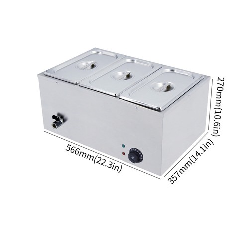 Pan bain marie electric - bain, wet