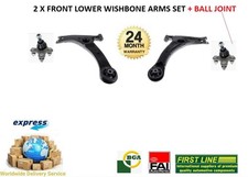2x Front Axle Lower WISHBONE