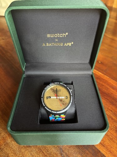 Swatch bape tokyo black - swatch,