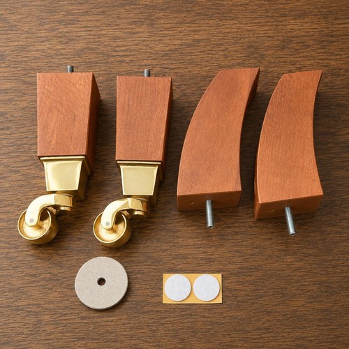 Mid century wood sofa legs - century,