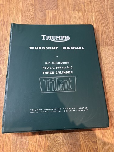 Triumph trident t150 - trident, genuine