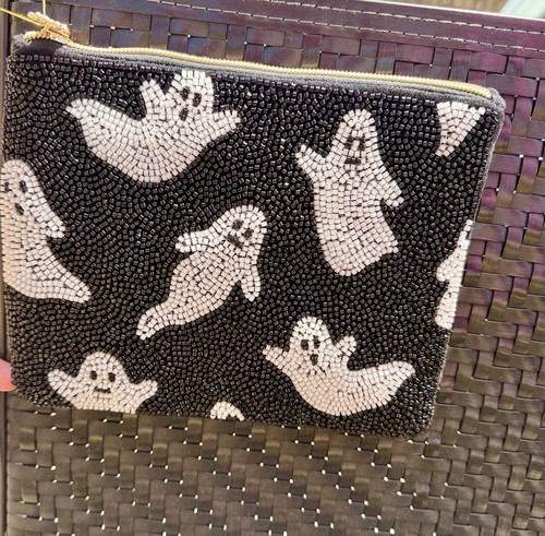 Viral fringe boo beaded - boo,