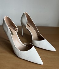 White Heels Size 8