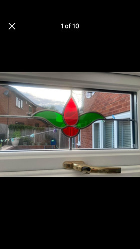 Stain glass panel double - glass,