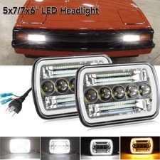 2pcs 5X7" 7X6" LED Headlights