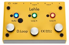 Lehle D.LOOP SGOS Programmable Double Looper True Bypass Switcher Box D