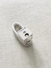 Tiffany & Co. 925 Silver Dice Lock Charm Pendant
