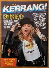 Dave Lee Roth KERRANG! issue