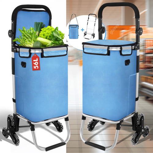 Wheel large shopping trolley - large,