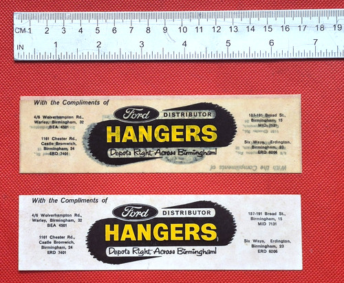 Original 1960s ford dealer - original,