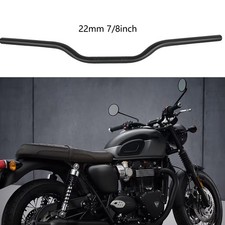 For Triumph Bonneville T120 Motorcycle Handlebars 22mm 7/8" Tracker Drag Bar