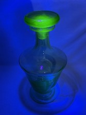 Antique Uranium Glass Art Deco