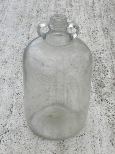 Large glass jar lid bottle - jar,