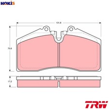 BRAKE PAD SET DISC BRAKE
