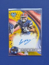 2024 Bowman Best U Eugene Wilson III Best of Auto Yellow /75 Florida Gators