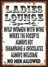 FUNNY Ladies lounge she shed