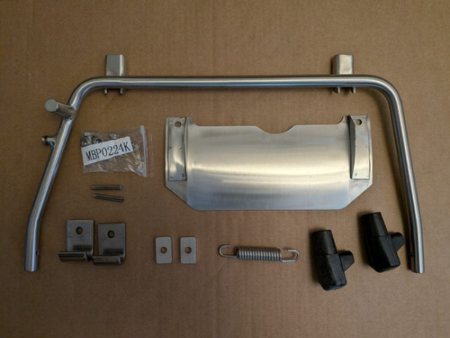 Lambretta stainless stand - stainless,