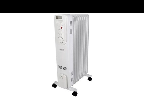 Bush 2kw oil filled - 2kw, radiator