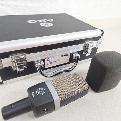 Akg c214 condenser - condenser, microphone