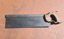 Vintage Richard Melhuish, Fetter Lane, Holborn E.C Handsaw Tenon saw