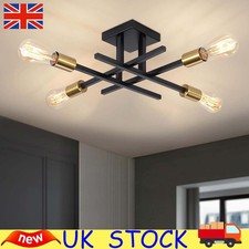 4 Heads Modern Sputnik Ceiling