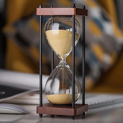 Antique sand timer - sand,