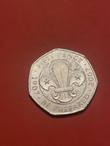 2007 scouts commemorative - 2007, 50p